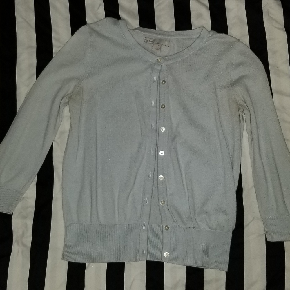 Button up sweater